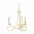 Люстра Elstead Interior, Арт. OV3-IVORY-GOLD