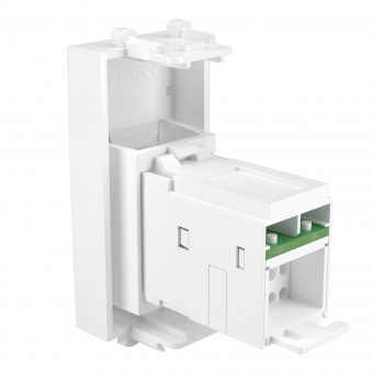 DKC Avanti Белое облако Компьютерная розетка RJ-45 категория 6 1модуль