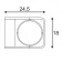 Спот SLV AIXLIGHT R2 WALL QRB111 159014