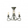 Люстра Elstead Interior, Арт. OV3-BLK-GOLD Люстра Elstead Interior, Арт. OV3-BLK-GOLD