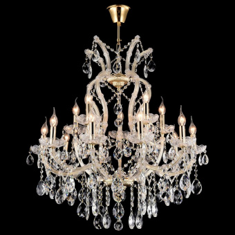 Подвесная люстра Maytoni Doris DIA881-PL-15-G