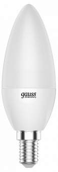 Лампа светодиодная Gauss E14 6Вт 4100K 33126