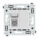 DKC Avanti Белое облако Компьютерная розетка RJ-45 одинарная категория 5e экранированная DKC Avanti Белое облако Компьютерная розетка RJ-45 одинарная категория 5e экранированная