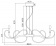 Подвесная люстра Maytoni Atlanta MOD051PL-07TR Подвесная люстра Maytoni Atlanta MOD051PL-07TR