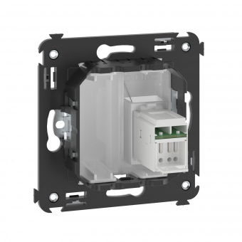 DKC Avanti Белое облако Компьютерная розетка RJ-45 в стену, кат.6 одинарная