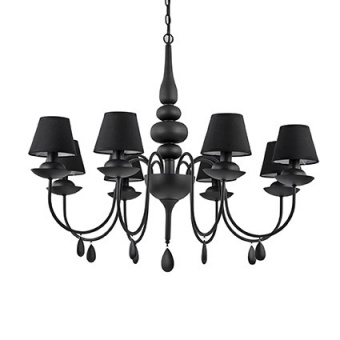 Люстры Ideal Lux BLANCHE SP8 NERO