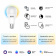 Лампа светодиодная с управлением через Wi-Fi Gauss Smart Home E27 10Вт 2700-6500K 1080112 Лампа светодиодная с управлением через Wi-Fi Gauss Smart Home E27 10Вт 2700-6500K 1080112