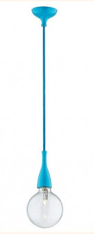 Светильник подвесной IDEAL LUX MINIMAL SP1 BLUE
