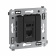 DKC Avanti Черный матовый Компьютерная розетка RJ-45 один категория 6А DKC Avanti Черный матовый Компьютерная розетка RJ-45 один категория 6А