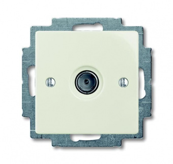 ABB Basic 55 DIY Шале (бел) Розетка TV оконечная 1743-01-96-507 2CKA001724A4317