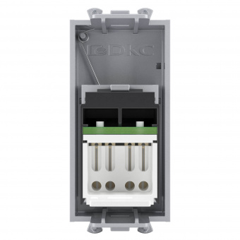 DKC Avanti Закаленная сталь Компьютерная розетка RJ-45  категория 6 1 модуль